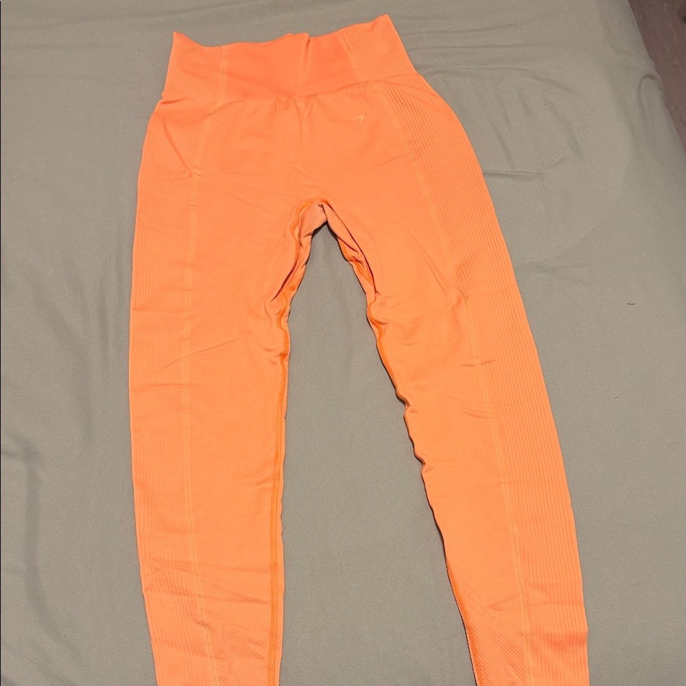 Orange Gymshark Leggings